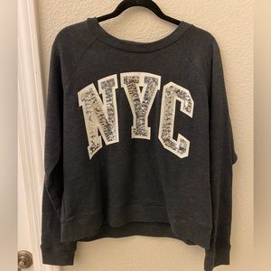Victoria Secret Sequin New York Pullover